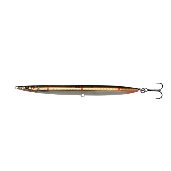 Savage Gear Sandeel Pencil Hotspot 9cm - 13gr Brown Copper Red Dots - Wobler