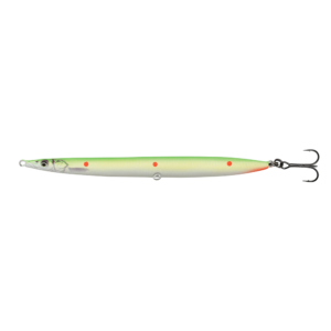 Savage Gear Sandeel Pencil Hotspot 9cm - 13gr Flou Green Red Dots - Wobler