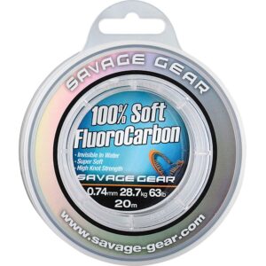 Savage Gear Soft Fluoro Carbon 0,30mm - Fluorocarbon