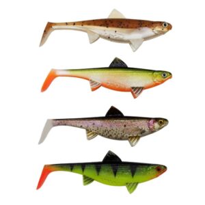 Senshu Real Fin Shad 8cm Mixedpack - Softbait