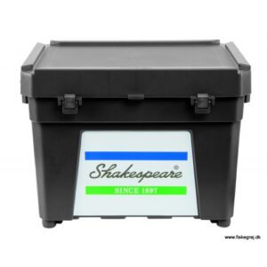 Shakespeare Seat Boks Sort inkl. 3 bakker