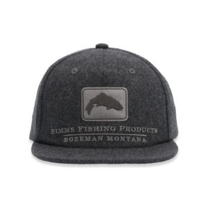 Simms Wool Trout Icon Cap Graphite