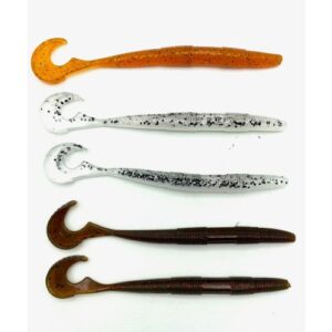 Westin Swimming Worm 13cm 5gr Clear Water Mix 7 5pcs
