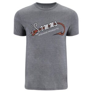 Simms Hook & Loop T-Shirt Athletic Heather