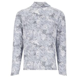 Simms Solarflex Hoody Back Eddy White