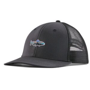 Patagonia Stand Up Trout Trucker Cap Ink Black