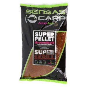 Sensas Crazy Super Pellet Groundbait Super Skrill 1kg