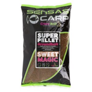 Sensas Crazy Super Pellet Groundbait Sweet Magic 1kg