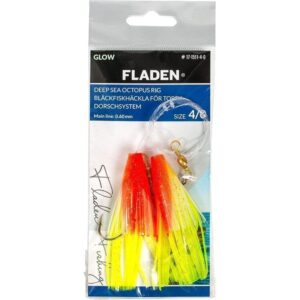 Fladen Glowing Squids Glow Orange