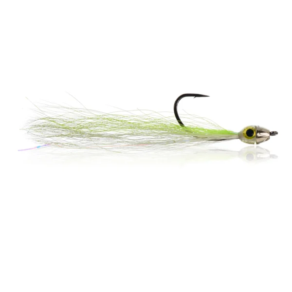 Jiggy White/Chartreuse Kystflue