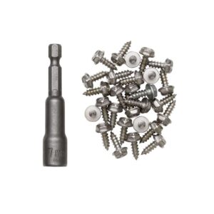 Kinetic Spike Kit Stainlees 30stk.