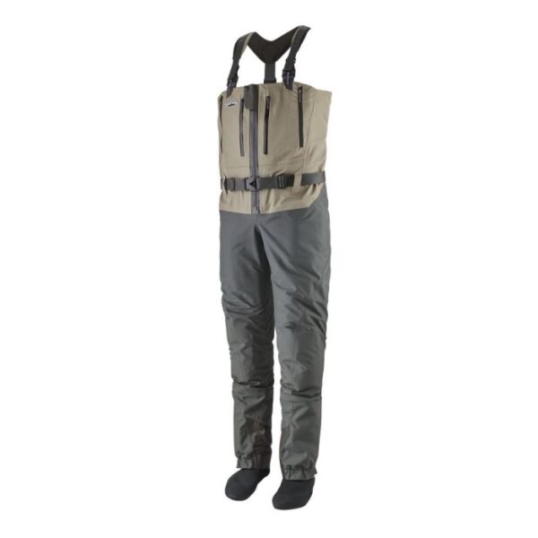 Patagonia Swiftcurrent Expedition Zip-Front Waders River Rock Green