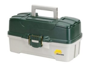Plano 3 Tray Tackle Box Grøn/Hvid