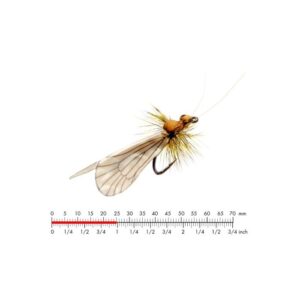 J:on Caddis Adult 1 Cinnamon Brown #12