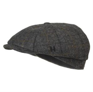Härkila Benmore Baker Boy Cap, Charcoal Grey