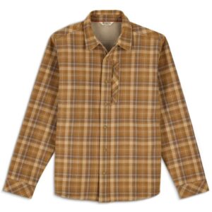 Simms Coldweather Shacket Schooner Plaid:Bronzeback