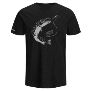 Fladen Fighting Pike T-Shirt Sort