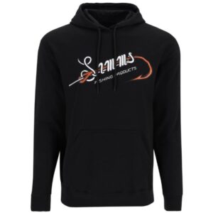 Simms Hook and Loop Hoody Black