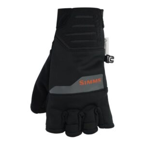 Simms Windstopper® Half-Finger Glove Black
