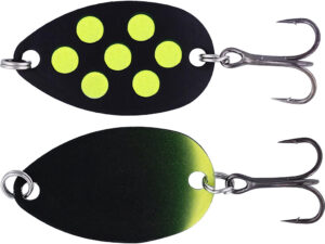 Westin Fidusen 2.8g Micro blink Black/Yellow Dots