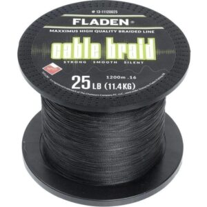 Fladen Maxximus Cable Braid Sort 1200m