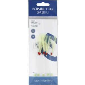 Kinetic Sabiki Nordic Mackerel Chartreuse/Crystal Flash