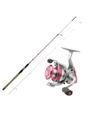 Okuma Pink Pearl V2 Fiskesæt - 8,2 Fod 10-32g