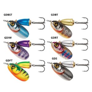 Blue Fox Gilded Classic Vibrax Spinner Str. 3 (8g)